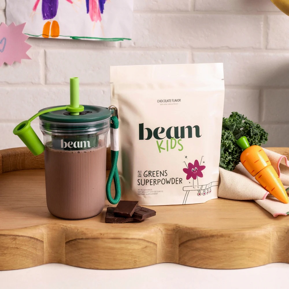 Beam Kids Super-Powered Greens for Growing Minds and Bodies