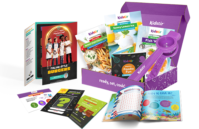 KidStir Kids Cooking Kit June 2024 Spoilers: Beach Days!