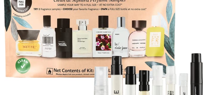 Sephora Favorites Clean Perfume Sampler Set: 8 Clean Perfume Scents!