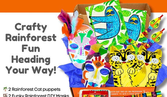 We Craft Box July 2024 Spoilers: The Rainforest Adventure Box!