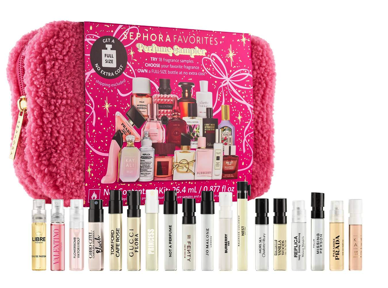 Sephora Favorites Perfume Sampler Set: 18 Fragrance Samples
