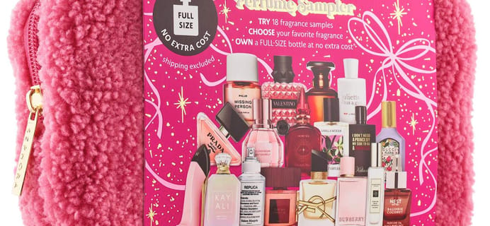 Sephora Favorites Perfume Sampler Set: 18 Fragrance Samples