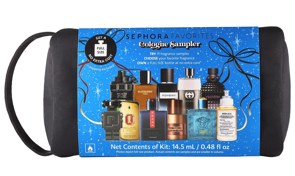 Sephora Favorites Cologne Sampler Set: 11 Earthy To Cool Cologne