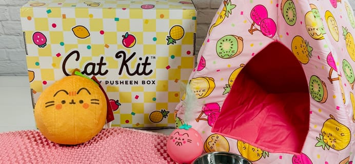 Cat Kit by Pusheen Box Summer 2024 Review: FRESHLY PICKED