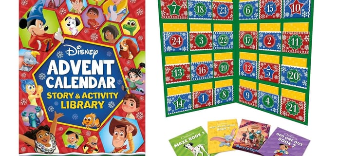 2024 Disney Storybook Advent Calendar: 24 Books to Open Every Day Leading Up to Christmas!