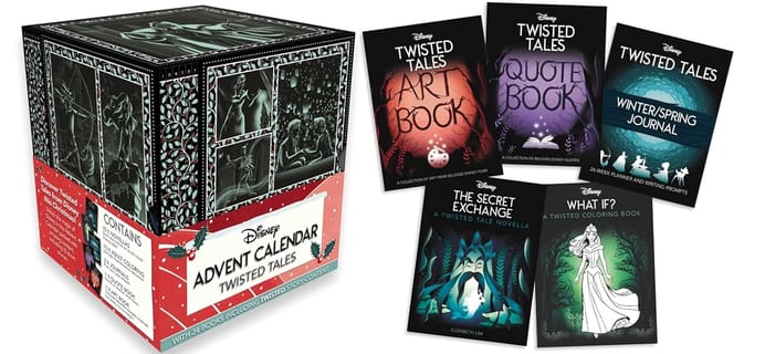 2024 Disney Storybook Advent Calendar: Discover Twisted Tales from Disney this Christmas!