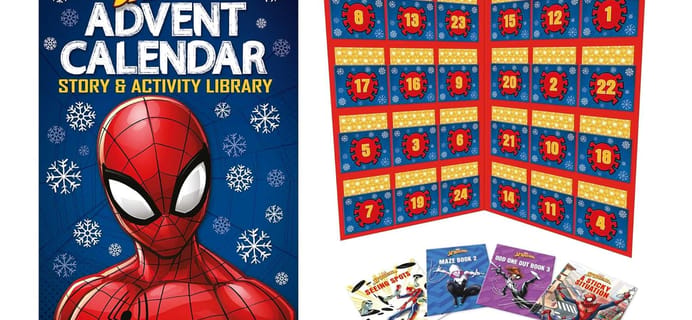 2024 Marvel Spider-Man Storybook Advent Calendar: Swing Into The Holiday Spirit With The Marvel Spider-Man!