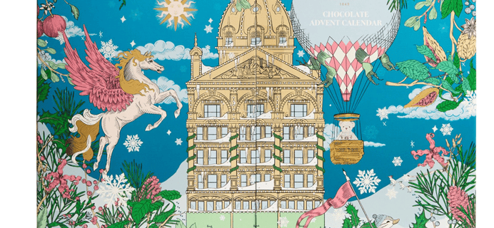 2024 Harrods Chocolate Advent Calendar:  Decadent Chocolate Bears!