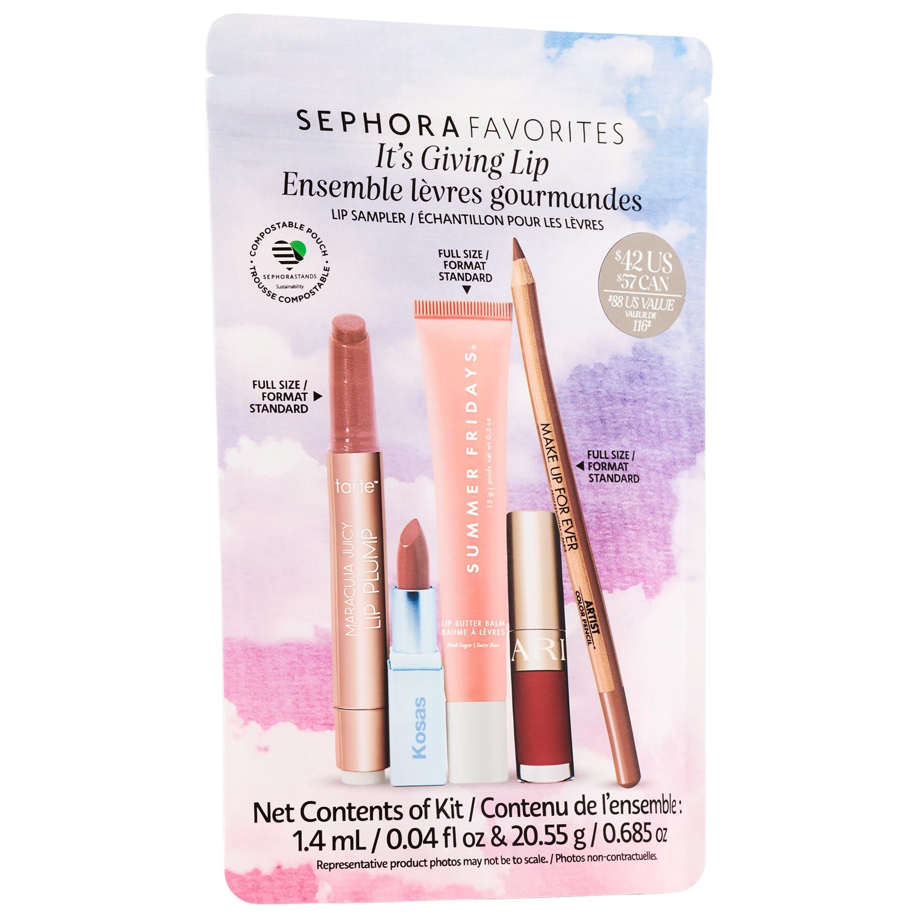 Sephora Favorites It’s Giving Lip Value Set: Includes 5 Gorgeous Lip Products!