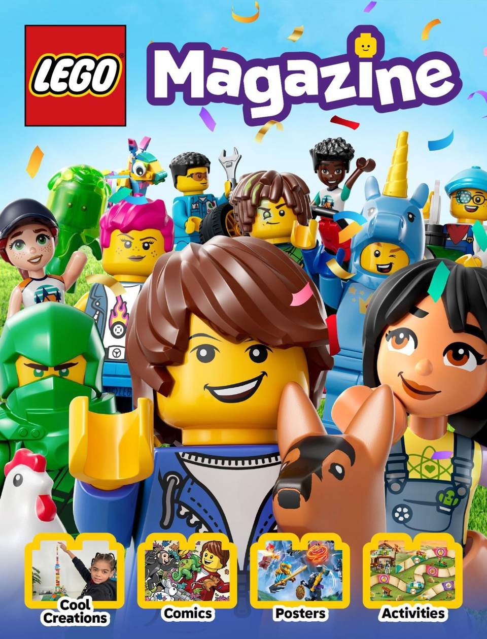 LEGO Coupon: Get a FREE LEGO Magazine for Kids 5-9 Years Old!
