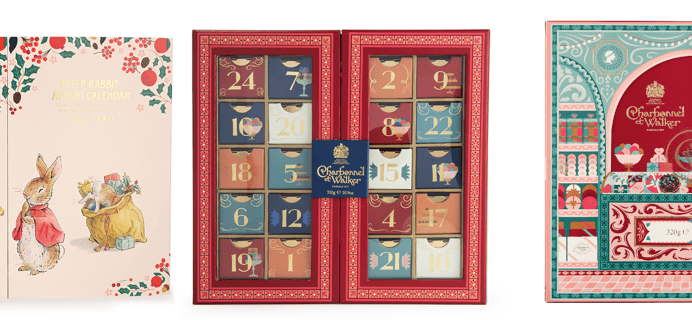 Charbonnel et Walker Chocolate Advent Calendars: Decadent Gourmet Chocolates For All!