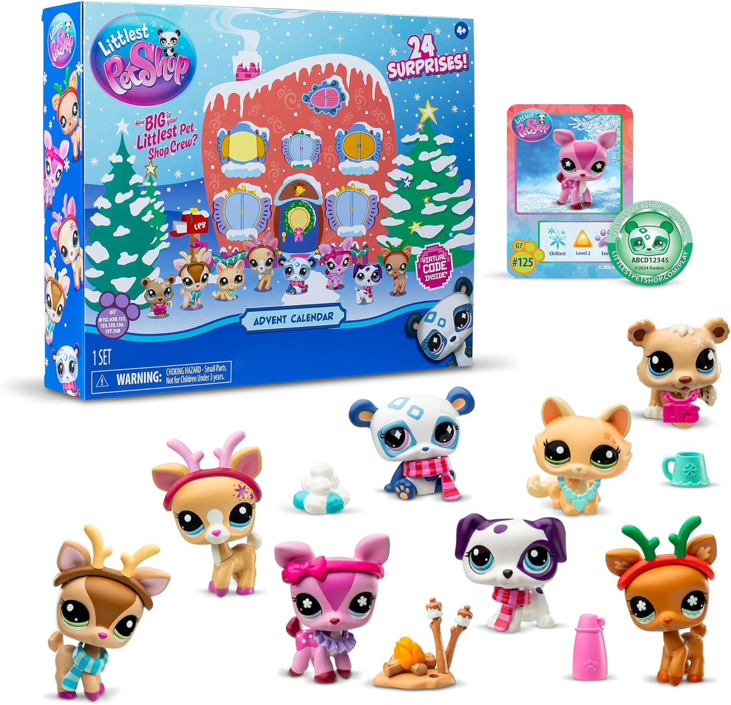 2024 Littlest Pet Shop Advent Calendar: Winter Wonderland Celebration!