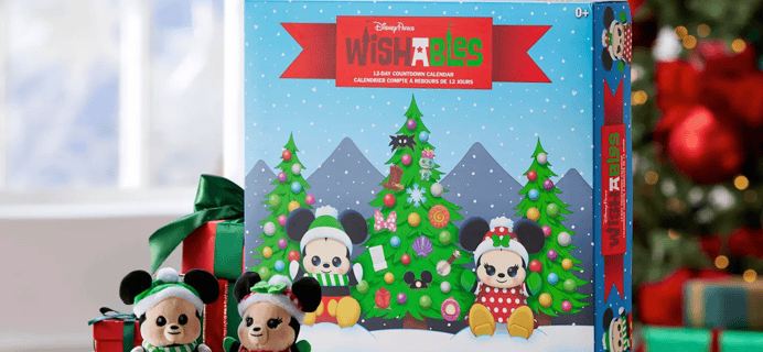 2024 DisneyStore Wishables Plush Advent Calendar: 12 Adorable Plus Toys!