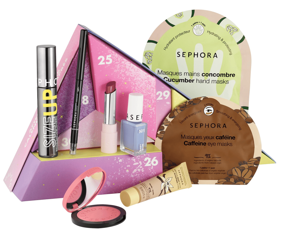 トライアルセット・サンプル Sephora chroma color 2024 Sephora Collection Advent Calendars: Unwrap The Magic This