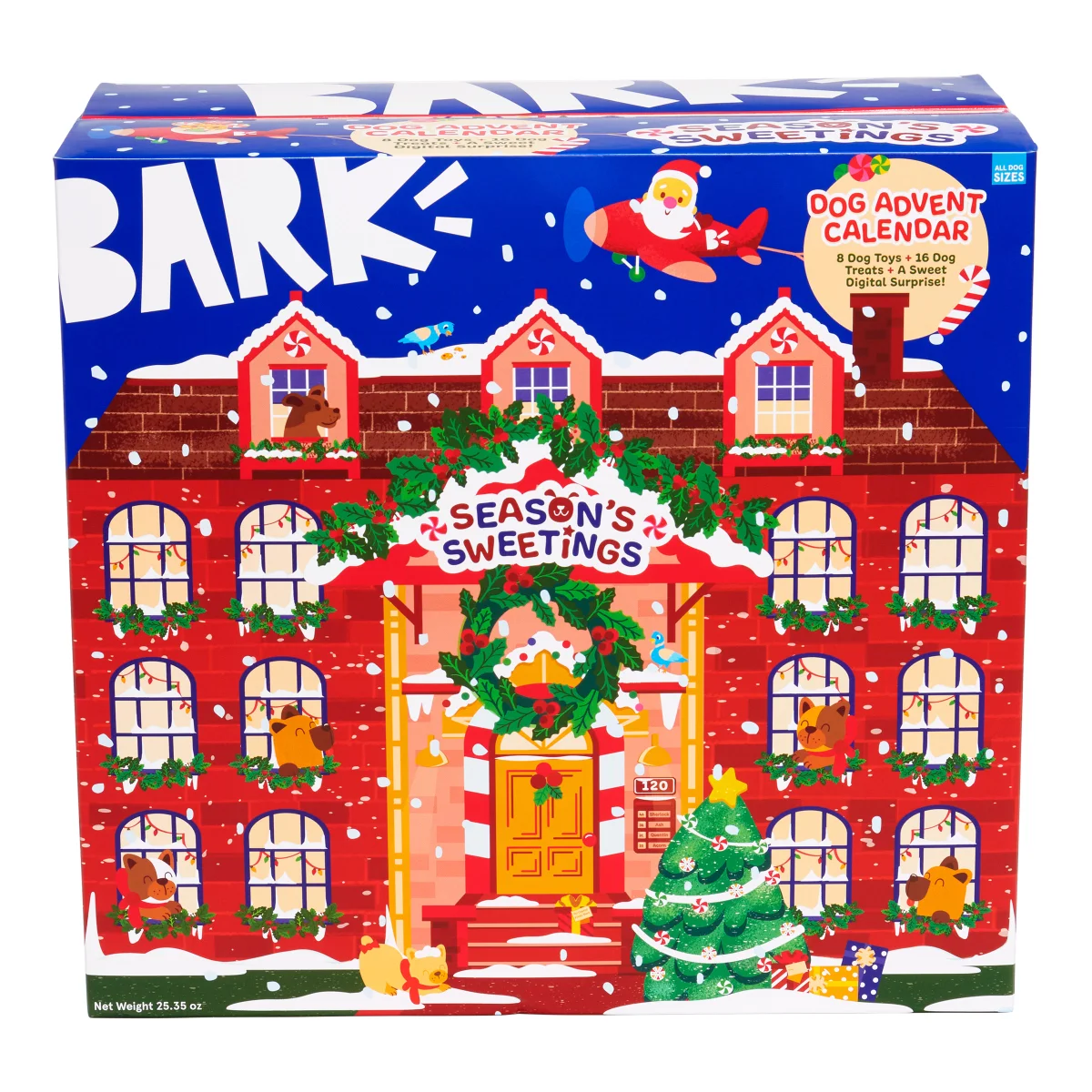 BarkBox Dog Toys and Treats Advent Calendar: Season’s Sweetings!