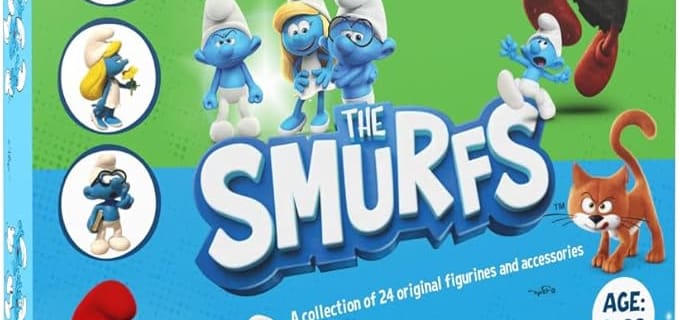 The Smurfs Advent Calendar: 24 Original Figurines and Accessories!