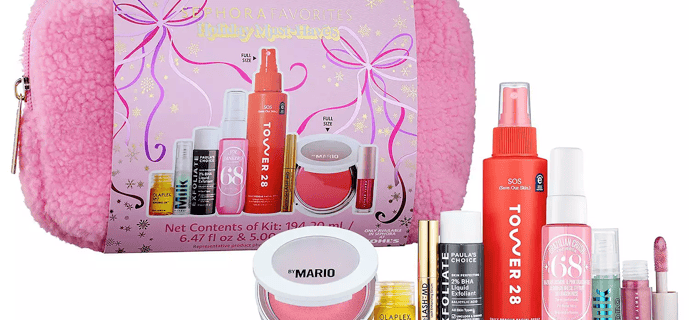 Sephora Favorites x Kohl’s Holiday Must Haves Set: 8 Holiday Skincare, Makeup, and Hair Essentials!