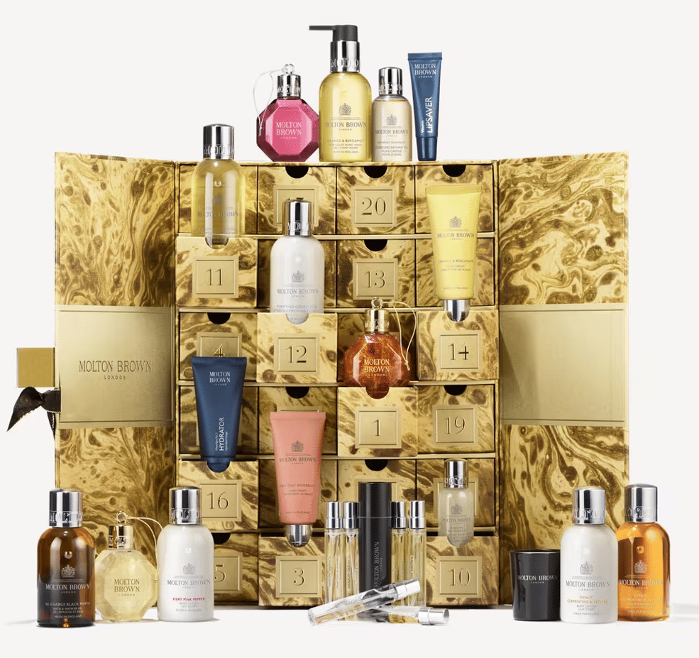 Molton Brown クリスマスアドベントカレンダー Molton Brown Advent Calendar 2024 Full Spoilers: 24 Doors of