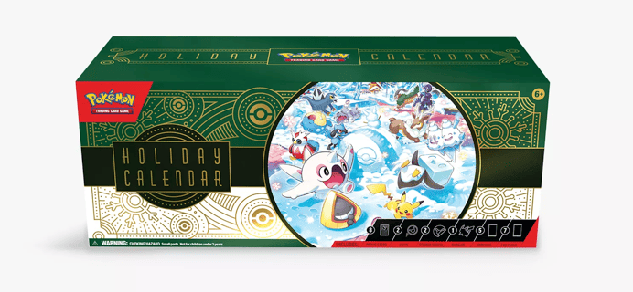 2024 Pokemon TCG Holiday Advent Calendar: 25 Days of Pokemon Trading Card Game Surprises!