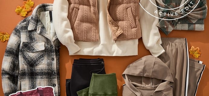 Wantable Limited Edition Cozytober Active Edit: 9 Cozy Comfy Fall Activewear Pieces!