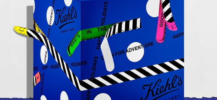 Kiehl's 2024 アドベントカレンダー 2024 Kiehl's Open For Advent-ure Beauty Advent Calendar: 24 Iconic