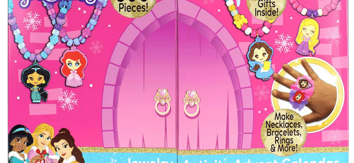 The 2024 Disney Princess Jewelry Activity Advent Calendar: 24 Days of Enchanting Jewelry Making!