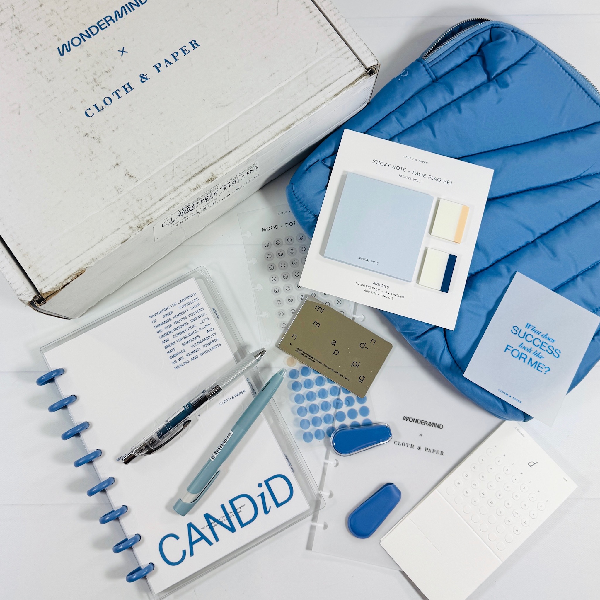 CLOTH & PAPER Intention Box October 2024 Review: Wondermind