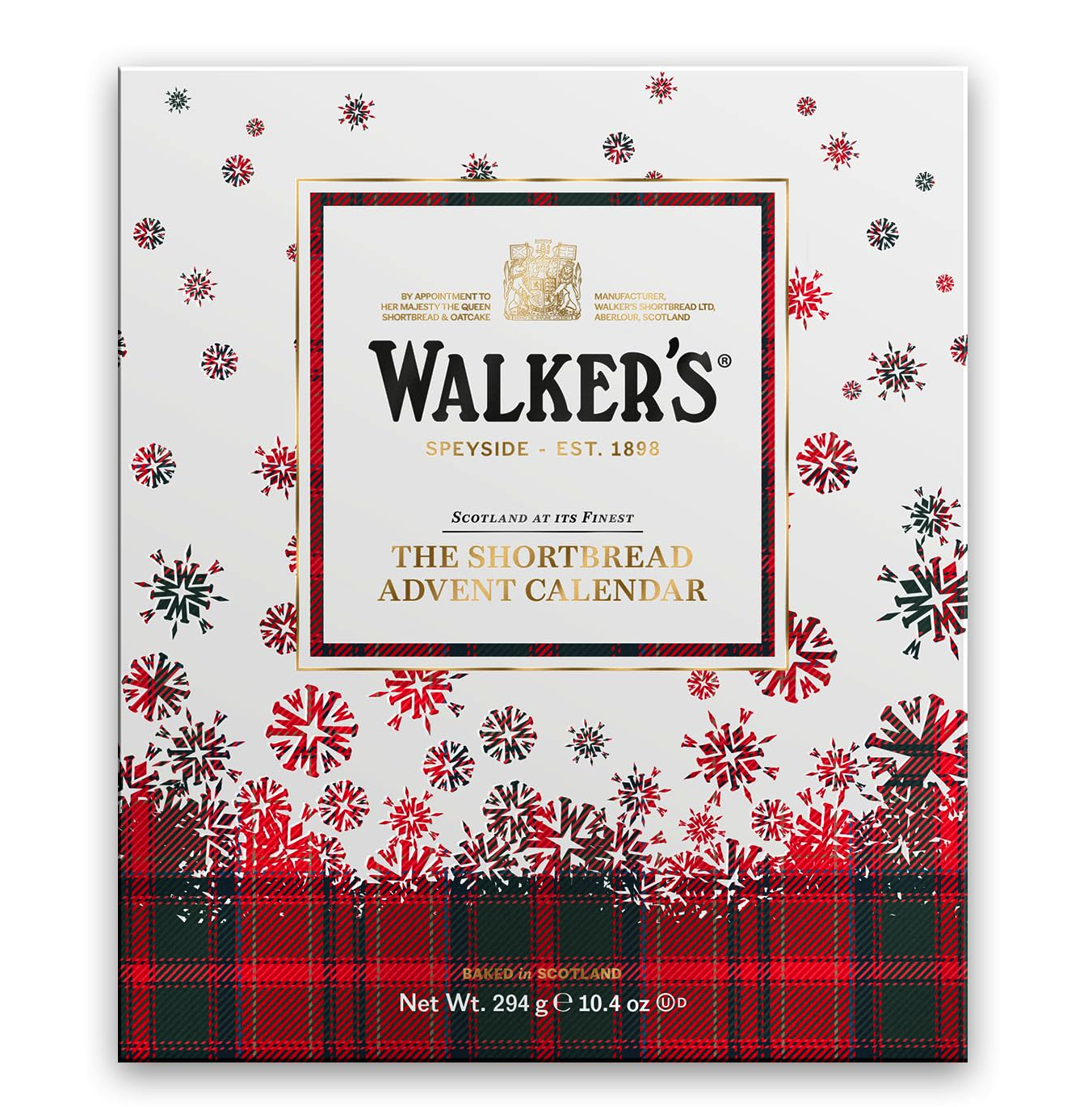 Walkers Shortbread Advent Calendar Calendar:  28 Delicious Shortbread Cookies From Scotland!