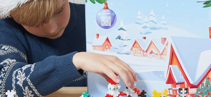 PLUS PLUS Advent Calendar: 25 Days of Fun and Unique Christmas Builds!