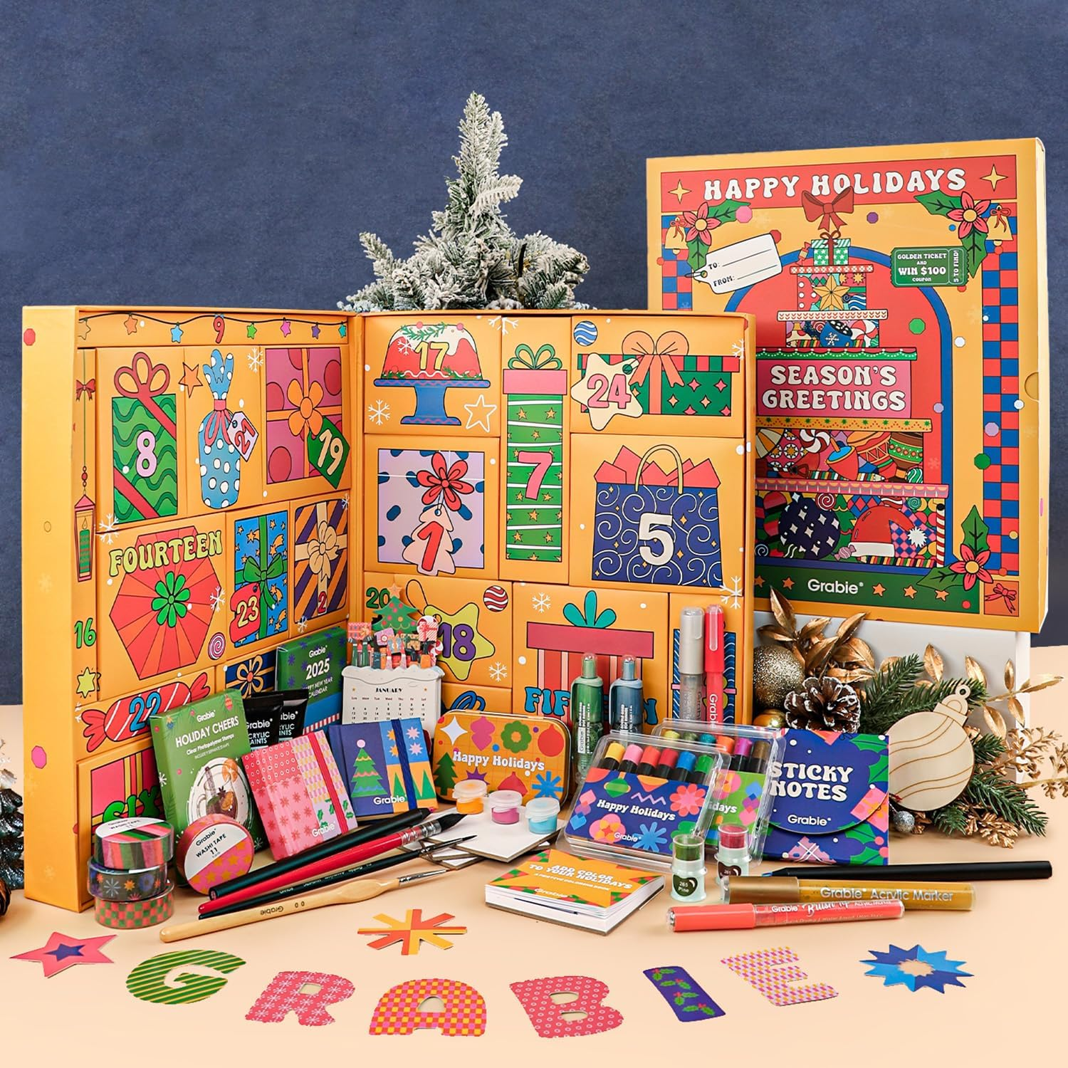 2024 Grabie Advent Calendar: Embrace Holiday With Art Anticipation!