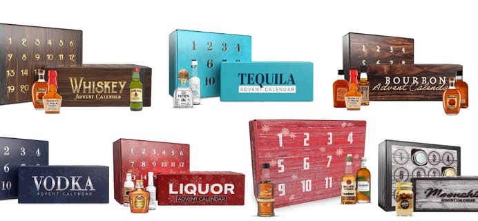 2024 Give Them Beer Liquor Advent Calendars: Top Notch Bourbon, Premium Whiskey, and More!