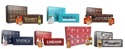 2024 Give Them Beer Liquor Advent Calendars: Top Notch Bourbon, Premium Whiskey, and More!