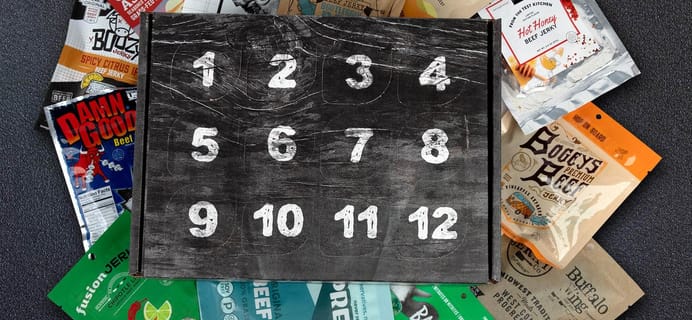 Give Them Beer Jerky Advent Calendar: 12 Flavorful Jerky Treats!