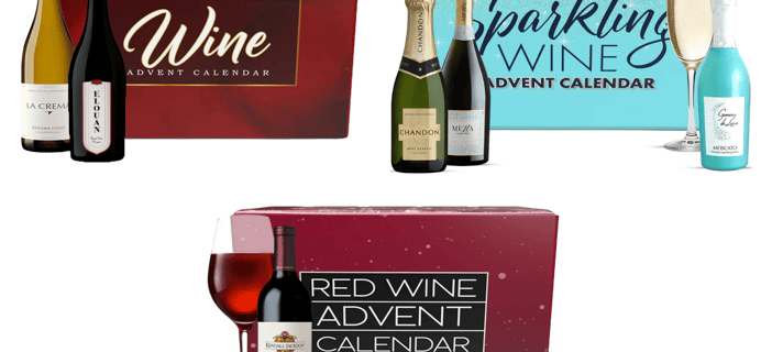 2024 Give Them Beer Wine Advent Calendars: Bold Reds, Crisp Whites, and Sparkling Wines!