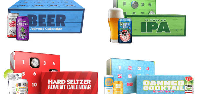 Give Them Beer 2024 Boozy Advent Calendars: Beer, IPA,  Hard Seltzer, and Canned Cocktail!