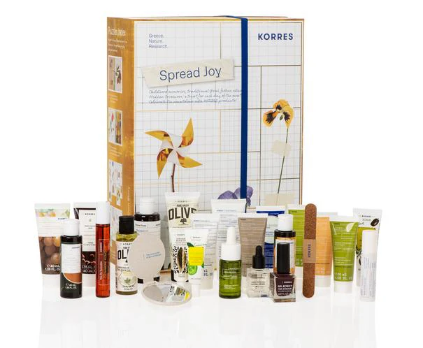 2024 Korres Spread Joy Advent Calendar Full Spoilers: 24 Amazing Korres Products!