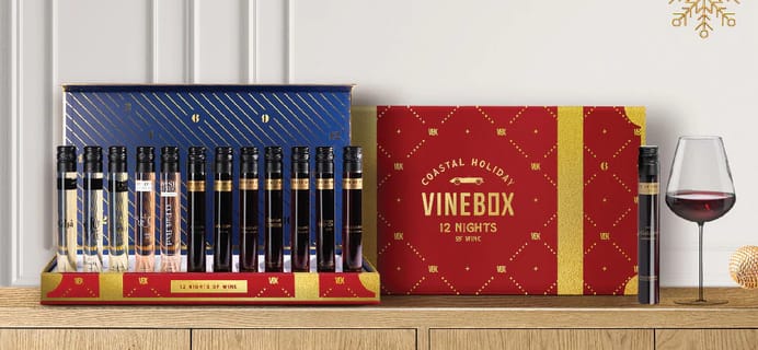 2024 Vinebox Advent Calendars: A Trip To The Coast Or Europe Through Wines!