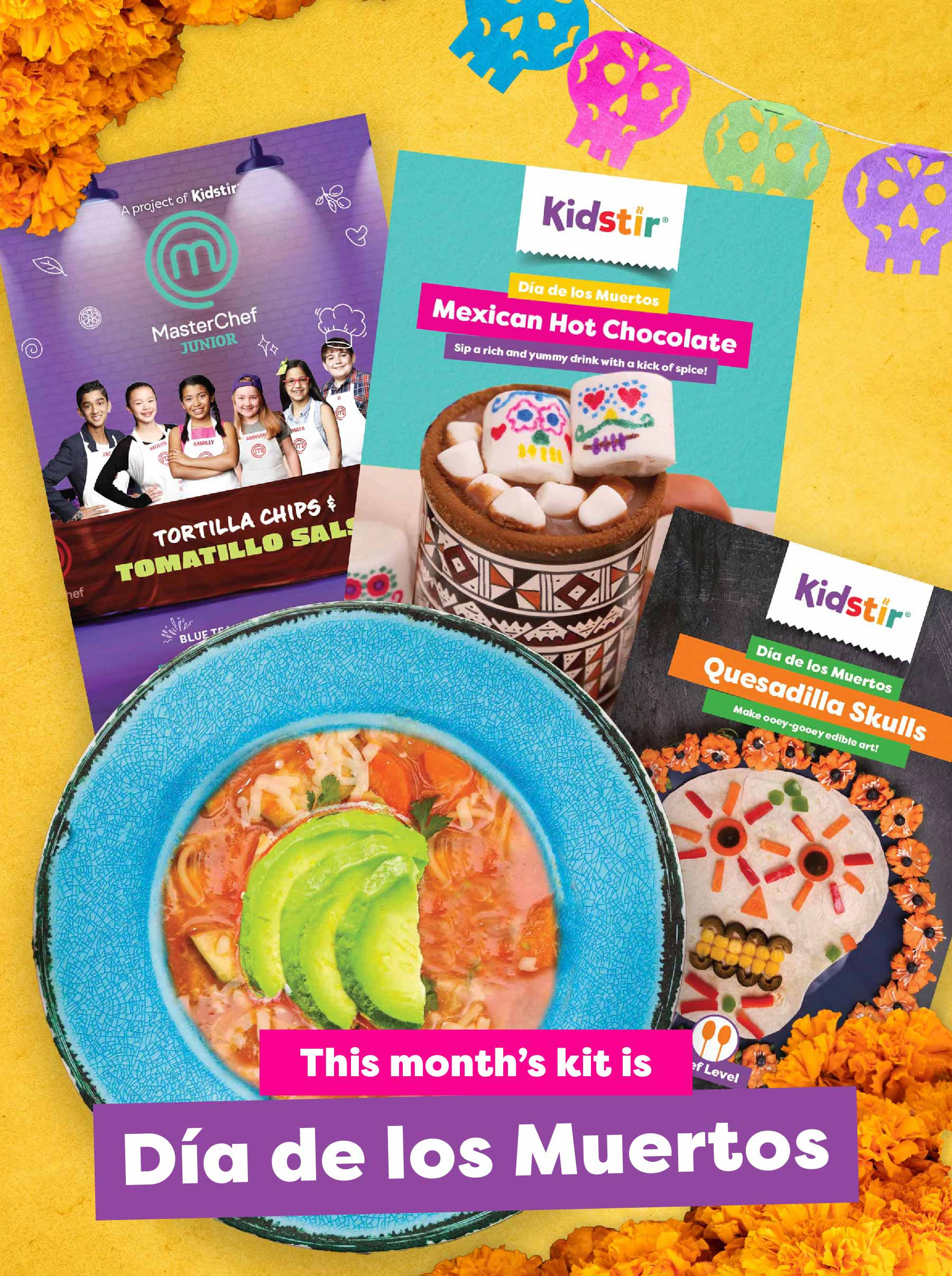 KidStir Kids Cooking Kit October 2024 Spoilers: Dia de los Muertos!