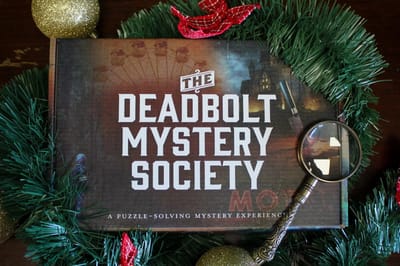 The Deadbolt Mystery Society Cyber Monday Deal: 25% Off Murder Mystery Boxes!