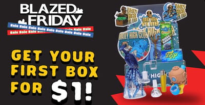 Daily High Club Cyber Monday Coupon: First Smoke Box for Just $1!