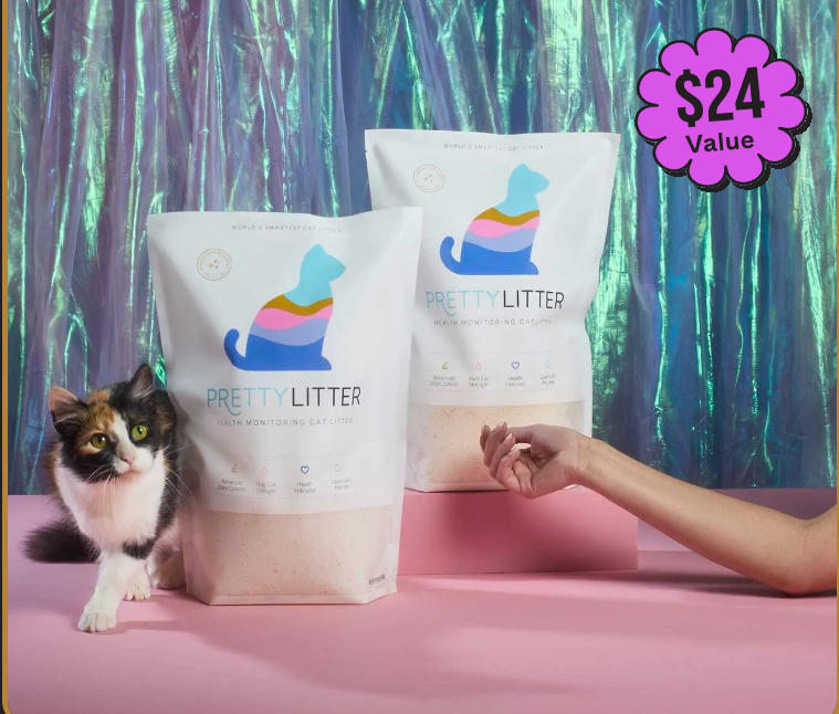 PrettyLitter Cyber Monday Sale: Buy One, Get One Cat Litter Bag!