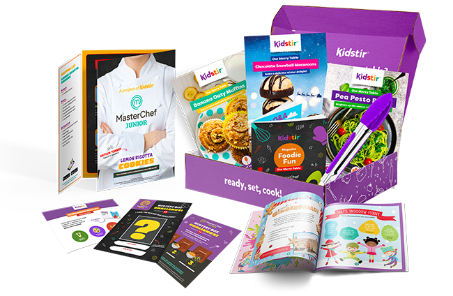KidStir Kids Cooking Kit December 2024 Spoilers: Our Merry Table!