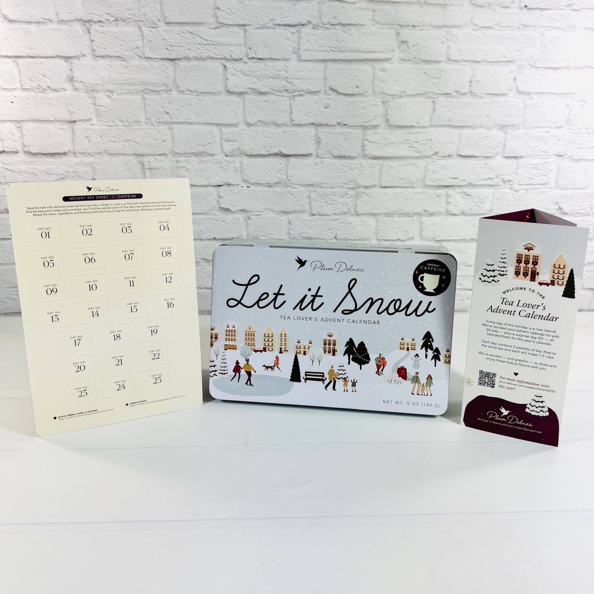 2024 Plum Deluxe Tea Advent Calendar Review: 25 Teas For The Holidays!