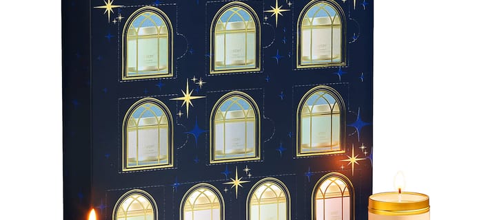 2024 Lovery Candle Advent Calendar: 12 Crafted Candles!