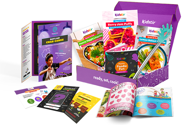 KidStir Kids Cooking Kit February 2025 Spoilers: Heart & Soul!