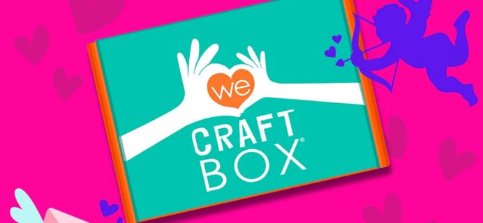 We Craft Box February 2025 Spoilers: Valentine’s Day Craft Kits!