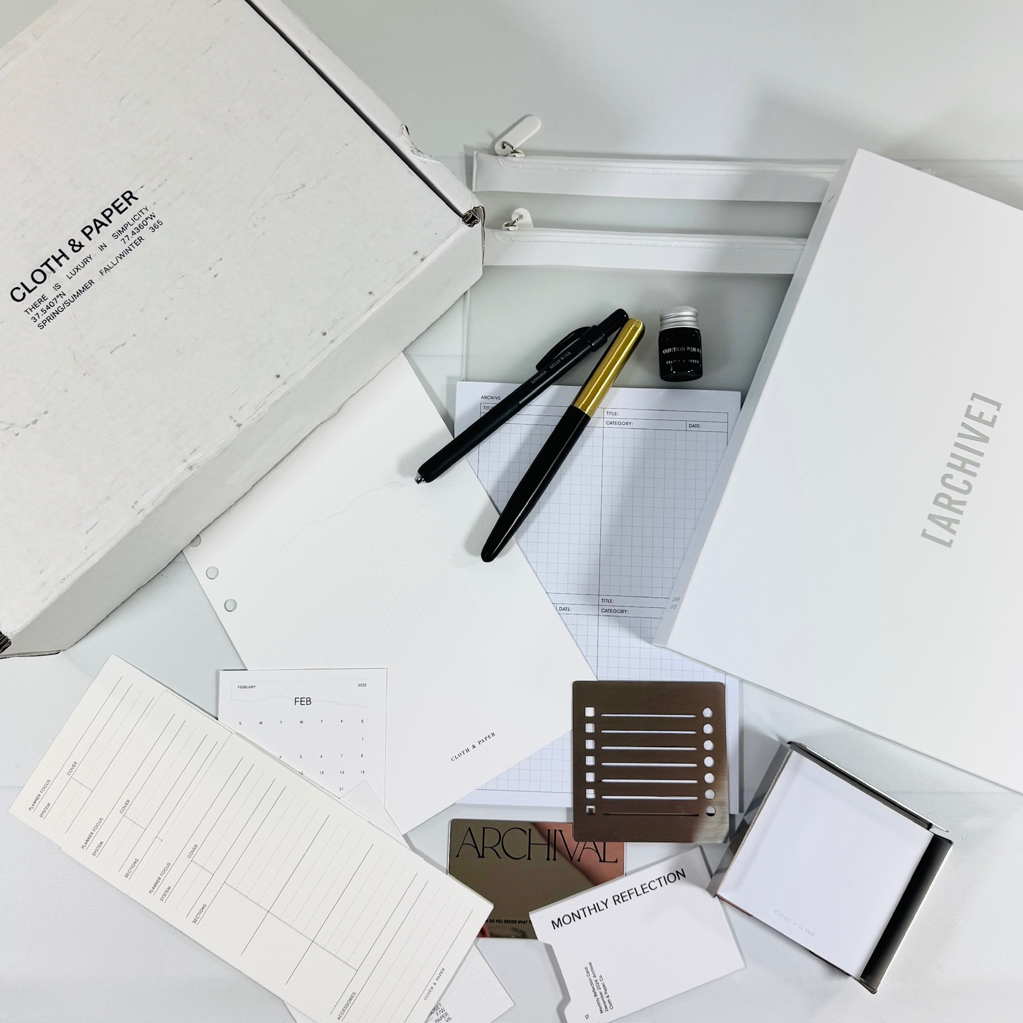 CLOTH & PAPER December 2024 Review: Must-Have Archiving and Stationery Picks