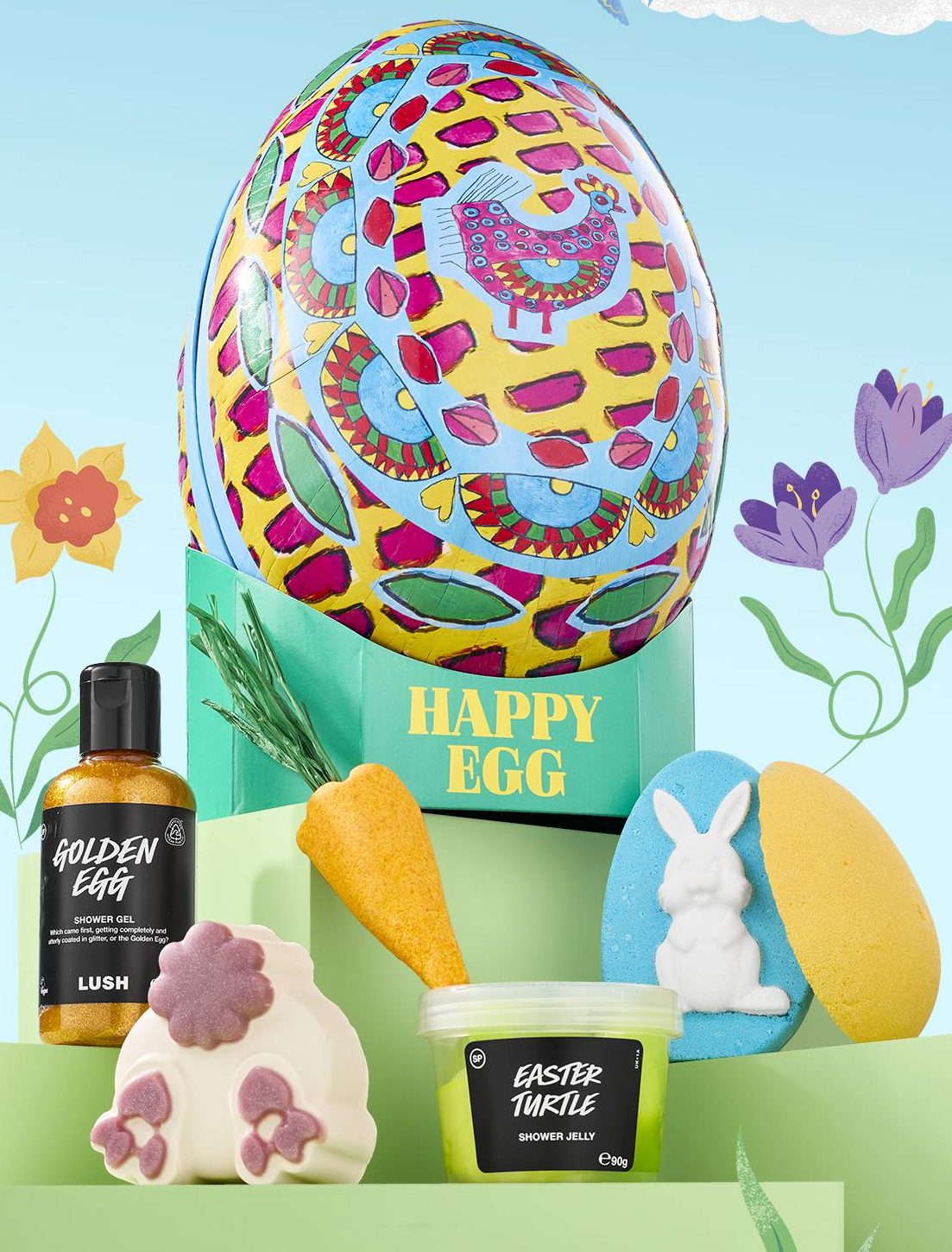 2025 LUSH Happy Egg Full Spoilers: 5 Limited Edition Bath and Shower Goodies!