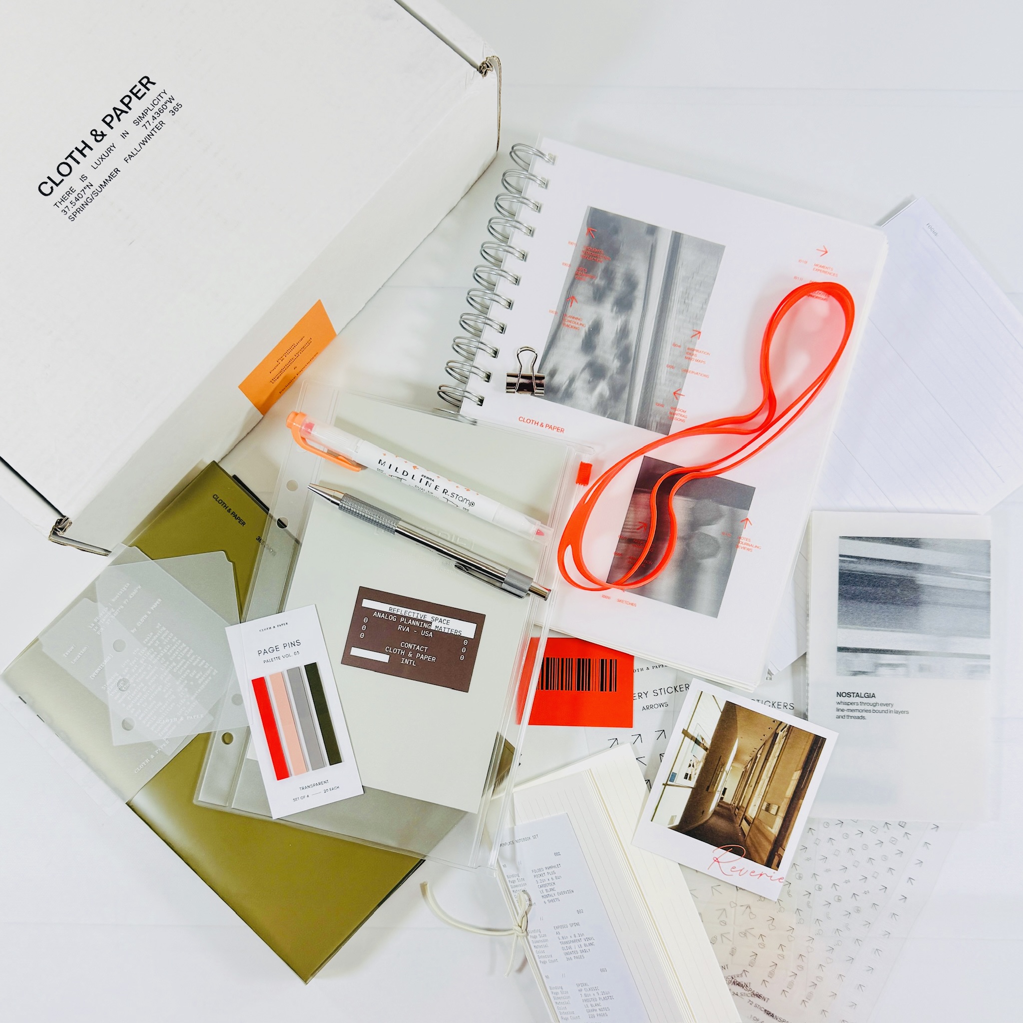 CLOTH & PAPER May 2025 Review: Analog Planning Routine