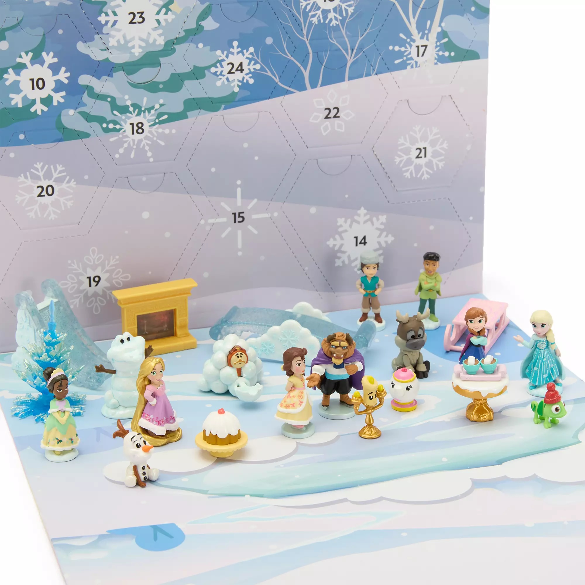 Disney Christmas 2025 フィギュアセット 2025 Disney Advent Calendar: Once Upon A Story Mini Figure Set